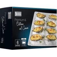 Ostras al cava premium LA SIRENA, caja 100 g