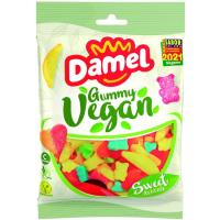 Surtido gummy vegan con azúcar DAMEL, bolsa 110 g