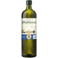 Aceite de oliva virgen extra bravío HOJIBLANCA, botella 750 ml