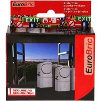 Alarma: puerta y ventana, detección por contacto, sensores incluidos EUROBRIC