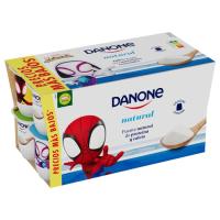 Yogur natural DANONE, pack 16x125 g