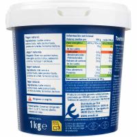 Yogur griego natural 10% materia grasa EROSKI, tarrina 1 kg
