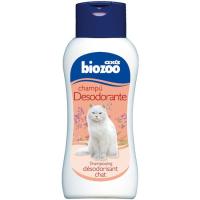 Champú desodorante para gatos BIOZOO, bote 250 ml
