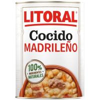 Cocido madrileño LITORAL, lata 425 g