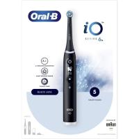 Cepillo dental eléctrico negro IO6 ORAL-B