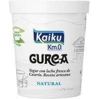 Yogur natural km 0 GUREA, tarro 500 g