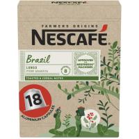 Café Brasil compatible Nespresso NESCAFÉ FARMERS, caja 18 uds
