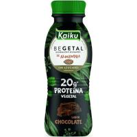 Bebible proteina sabor chocolate KAIKU BEGETAL, botellín 330 ml