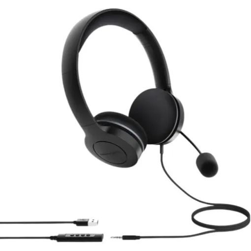 Auricular diadema negro micrófono Headset Office 3 ENERGY SISTEM