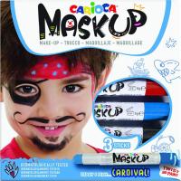 Barritas de maquillaje, colores surtidos Mask Up Carnival CARIOCA, caja 3 uds