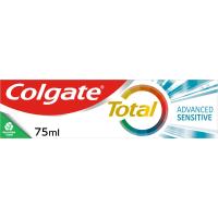 Dentífrico Adv Sensitive COLGATE TOTAL, tubo 75 ml