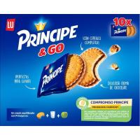 Galletas rellenas de chocolate PRINCIPE&GO, paquete 400 g