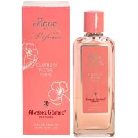 Agua de perfume mujer Cuarzo Rosa ALVAREZ GÓMEZ, spray 150 ml