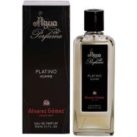 Agua de perfume para hombre Platino ALVAREZ GÓMEZ, spray 150 ml