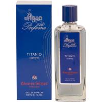 Agua de perfume para hombre Titanio ALVAREZ GÓMEZ, spray 150 ml