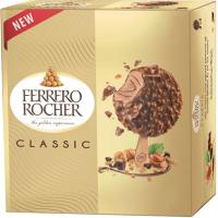 FERRERO ROCHER bonboi izozki klasikoa, 4 ale, kutxa 211 g