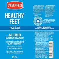 Crema de pies for healthy feet OŽKEEFFEŽS, tubo 80 ml