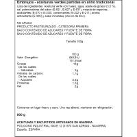 Aceitunas embrujos M. ACEITUNEROS, frasco 500 g