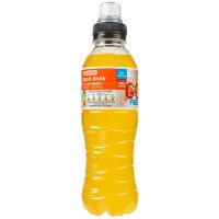 Bebida isotónica sin azúcar de naranja EROSKI, botella 50 cl