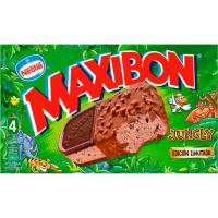 Helado sandwich MAXIBON JUNGLY, caja 560 ml