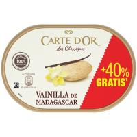 CARTE D'OR Madagaskarreko banillazko izozkia, terrina 622 g