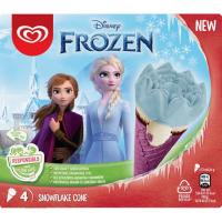 Helado Max Disney Frozen FRIGO, pack 4x73 ml