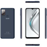 Smartphone libre azul, 4+64 GB, P668 QUBO