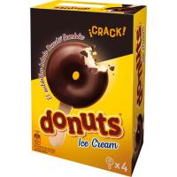 Helado Donuts Bombón DONUTS, 4 uds, caja 200 g