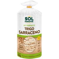 Tortita de trigo sarraceno bio SOLNATURAL, paquete 100 g