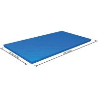 Cobertor para piscina rectangular 300x201x66 cm BESTWAY, 304x205 cm