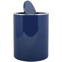 Cubo As Kamaka en polipropileno azul, tapa basculante, 19x24,2 cm MSV, 6 litros