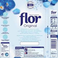 Suavizante original azul FLOR, botella 53 dosis