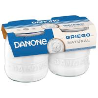DANONE jogurt greko natural originala, sorta 2x130 g