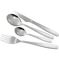 Cubertería 24 piezas con cuhillos chuleteros SCOLA, acero inox, 1 ud
