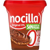Crema de cacao 0% original NOCILLA, bote 340 g