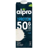 Bebida de soja enriquecida con proteinas ALPRO, brik 1 litro