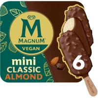 Helado mini mixto vegano MAGNUM, 6 uds, caja 291 g