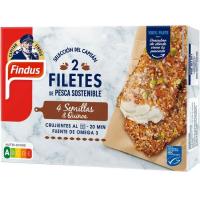 Filetes de abadejo con semillas & quinoa FINDUS, caja 250 g