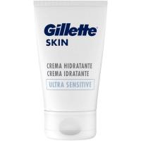 Crema hidratante skin ultra sensitive GILLETTE, tubo 100 ml