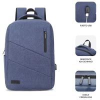 Mochila City azul para portátil 15,6'' SUB-BP-2BL2001 SUBBLIM