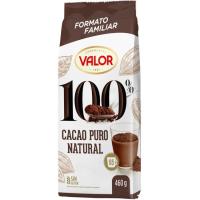 VALOR % 100 kakao disolbagarri naturala, poltsa 460 g
