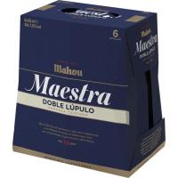 Cerveza MAHOU MAESTRA, pack botellín 6x25 cl