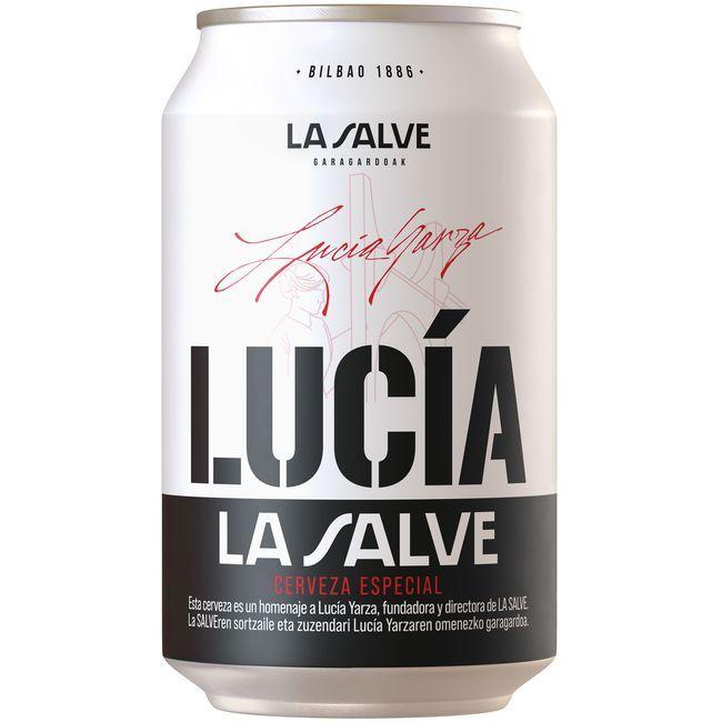 precios Cerveza La Salve Lucía, Lata 33 Cl en Eroski