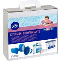 Kit de tratamiento para piscinas desmontables de 5 a 15 m³ GRE, 1 ud
