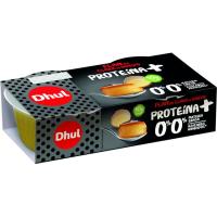 Flan de huevo protéico DHUL, pack 2x120 g