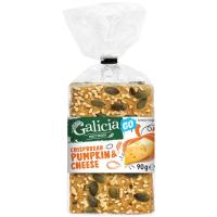 Pan crujiente calabaza y queso GALICIA, paquete 90 g