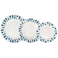 Vajilla de porcelana 18piezas Simetric QUID, 1 ud