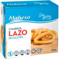 Churro lazo sin gluten MAHESO, caja 200 g