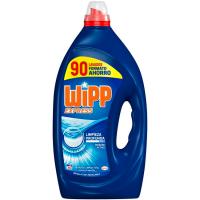 Detergente gel azul WIPP, garrafa 90 dosis