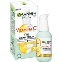 Crema serum 2en1 vitamina C FPS SKIN ACTIVE, dosificador 50 ml